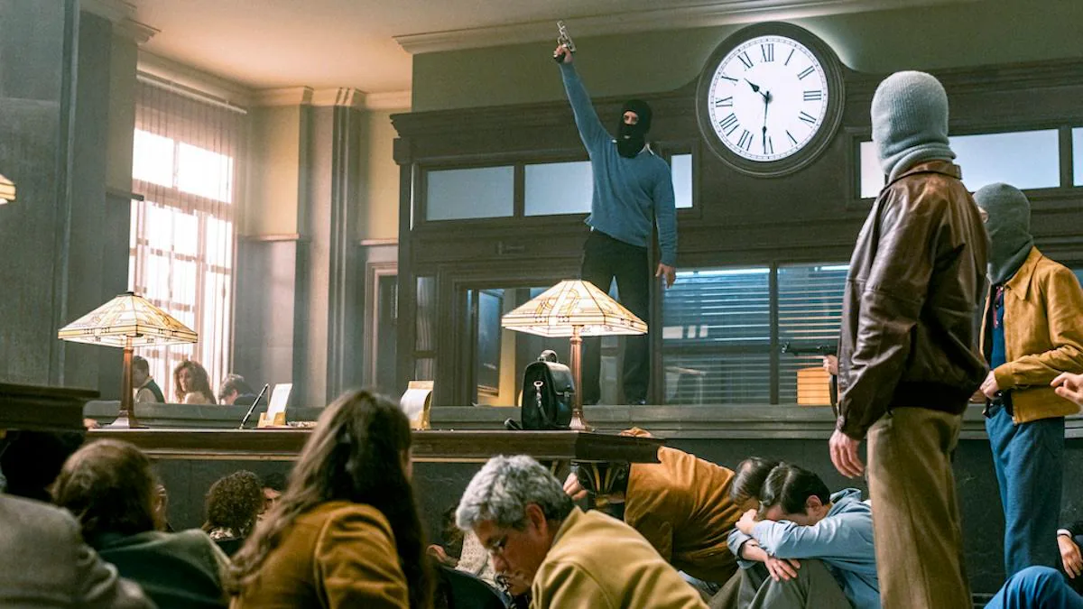 Still from Bank Under Siege (2024)